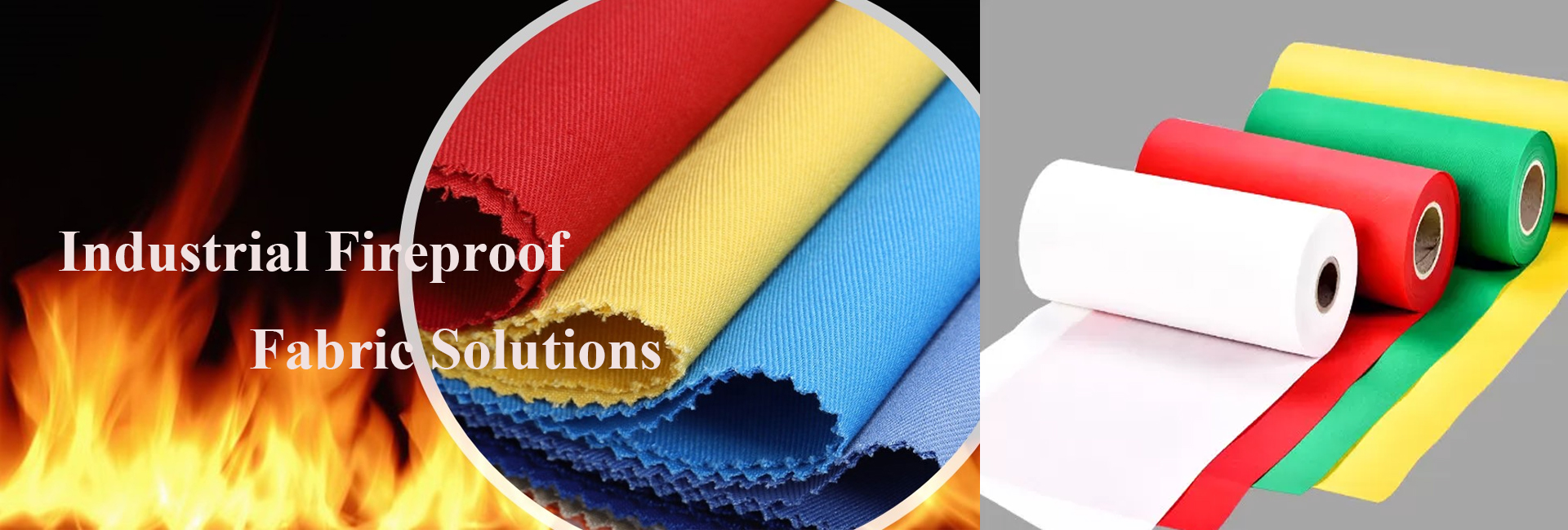 Fiberglass fireproof fabric