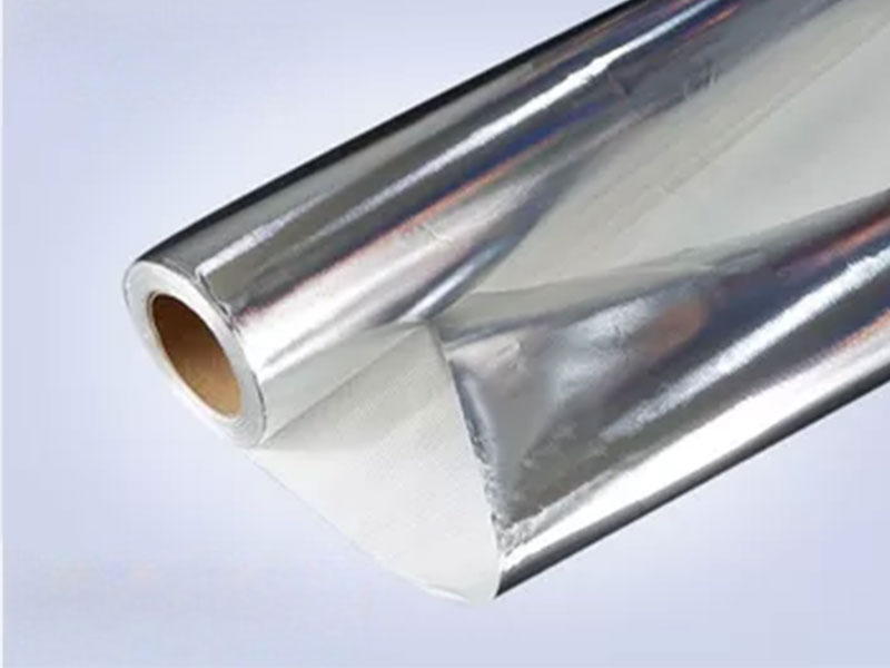 0.4mm 阻燃玻璃纤维布 铝箔保温布